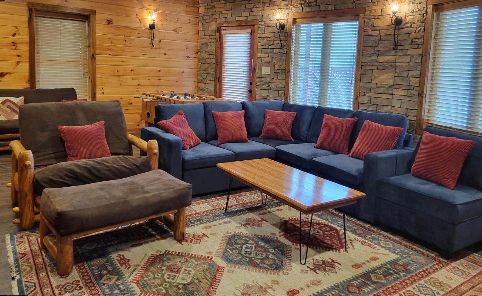 Ridge View Lodge Nature And Mountain View - Hot Tub - Firepit - Yard - Games Гетлинбург Екстериор снимка